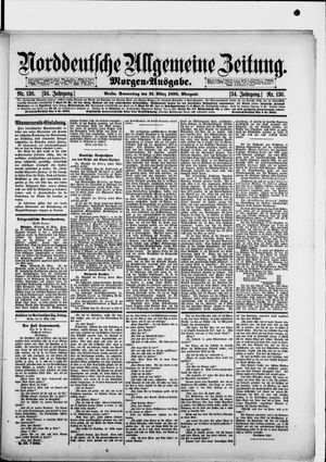 Norddeutsche allgemeine Zeitung on Mar 21, 1895