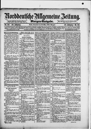 Norddeutsche allgemeine Zeitung on Mar 23, 1895