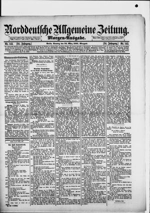 Norddeutsche allgemeine Zeitung on Mar 24, 1895