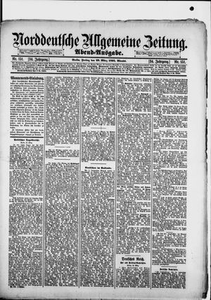 Norddeutsche allgemeine Zeitung vom 29.03.1895