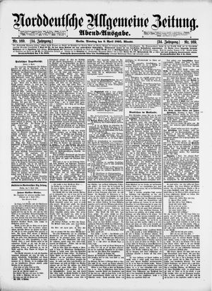 Norddeutsche allgemeine Zeitung vom 09.04.1895