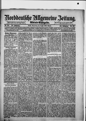 Norddeutsche allgemeine Zeitung vom 06.06.1895
