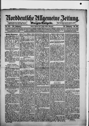 Norddeutsche allgemeine Zeitung vom 07.06.1895