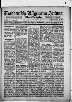 Norddeutsche allgemeine Zeitung vom 12.06.1895