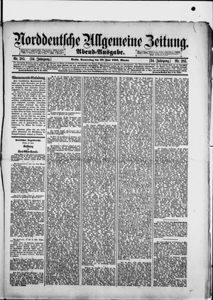 Norddeutsche allgemeine Zeitung vom 20.06.1895