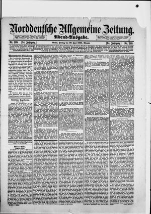 Norddeutsche allgemeine Zeitung vom 28.06.1895