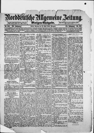 Norddeutsche allgemeine Zeitung vom 30.06.1895