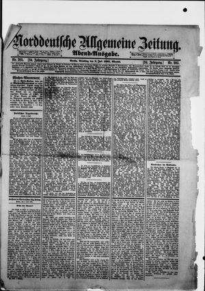 Norddeutsche allgemeine Zeitung vom 02.07.1895