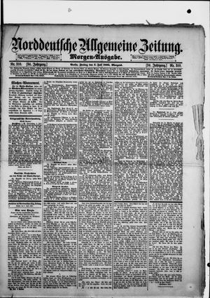 Norddeutsche allgemeine Zeitung vom 05.07.1895
