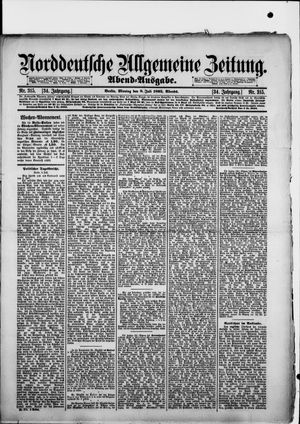 Norddeutsche allgemeine Zeitung vom 08.07.1895