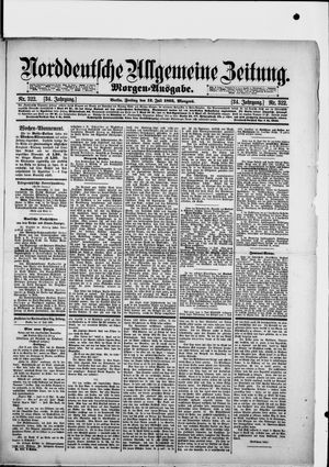 Norddeutsche allgemeine Zeitung vom 12.07.1895