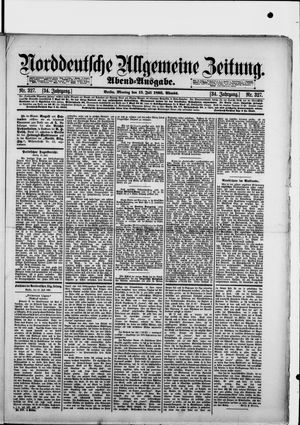 Norddeutsche allgemeine Zeitung vom 15.07.1895