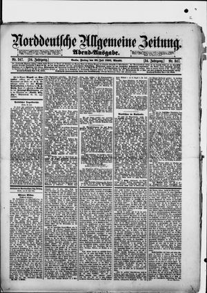 Norddeutsche allgemeine Zeitung on Jul 26, 1895