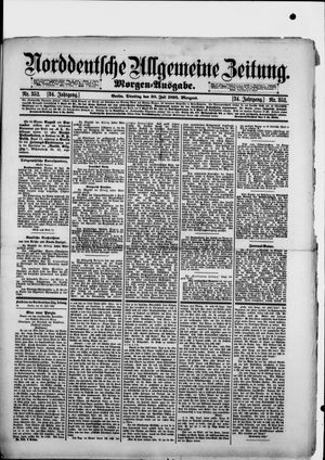 Norddeutsche allgemeine Zeitung vom 30.07.1895