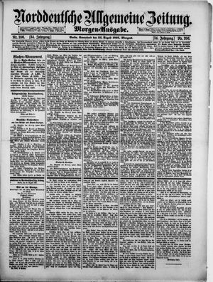 Norddeutsche allgemeine Zeitung vom 24.08.1895