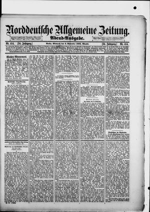 Norddeutsche allgemeine Zeitung vom 04.09.1895