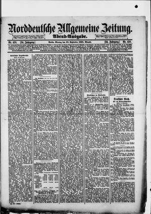 Norddeutsche allgemeine Zeitung vom 30.09.1895