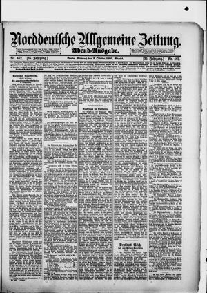 Norddeutsche allgemeine Zeitung vom 02.10.1895