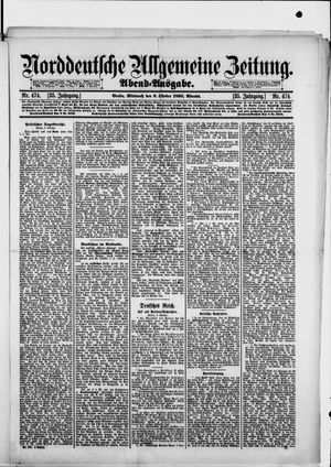 Norddeutsche allgemeine Zeitung vom 09.10.1895