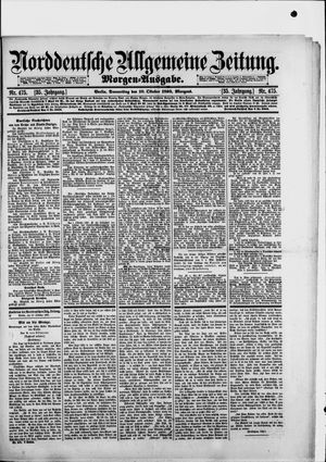 Norddeutsche allgemeine Zeitung vom 10.10.1895