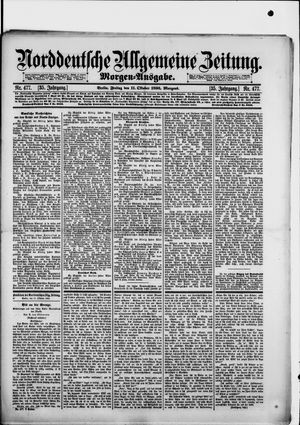 Norddeutsche allgemeine Zeitung vom 11.10.1895