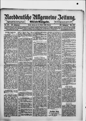 Norddeutsche allgemeine Zeitung vom 11.10.1895