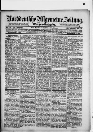 Norddeutsche allgemeine Zeitung vom 12.10.1895
