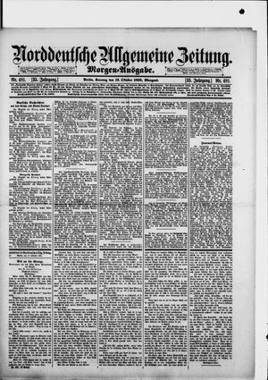 Norddeutsche allgemeine Zeitung vom 13.10.1895