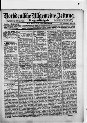 Norddeutsche allgemeine Zeitung on Oct 16, 1895