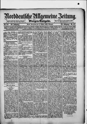 Norddeutsche allgemeine Zeitung vom 17.10.1895