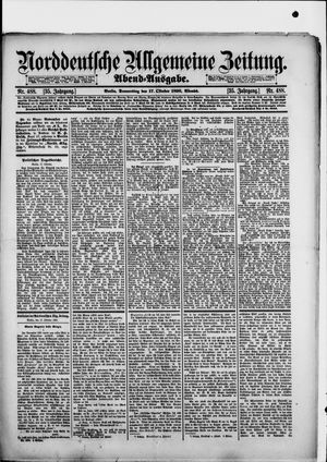 Norddeutsche allgemeine Zeitung vom 17.10.1895