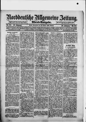 Norddeutsche allgemeine Zeitung vom 26.10.1895