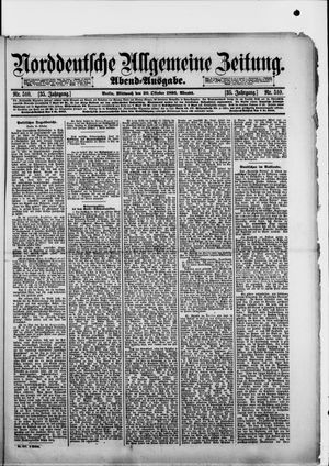 Norddeutsche allgemeine Zeitung vom 30.10.1895