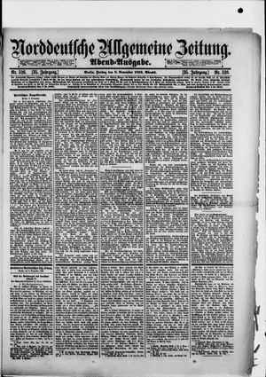 Norddeutsche allgemeine Zeitung vom 08.11.1895