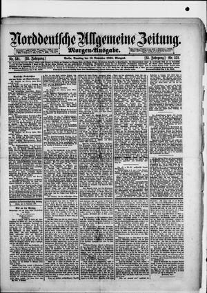 Norddeutsche allgemeine Zeitung vom 12.11.1895