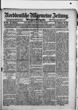 Norddeutsche allgemeine Zeitung vom 13.11.1895