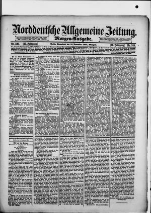 Norddeutsche allgemeine Zeitung vom 16.11.1895