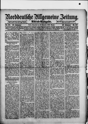 Norddeutsche allgemeine Zeitung vom 23.11.1895