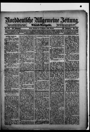 Norddeutsche allgemeine Zeitung on Dec 3, 1895