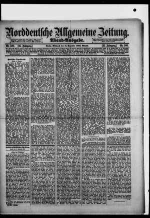 Norddeutsche allgemeine Zeitung vom 11.12.1895