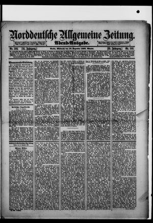 Norddeutsche allgemeine Zeitung vom 18.12.1895
