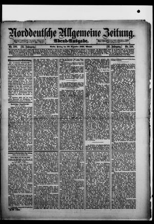 Norddeutsche allgemeine Zeitung vom 20.12.1895