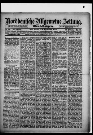 Norddeutsche allgemeine Zeitung vom 21.12.1895