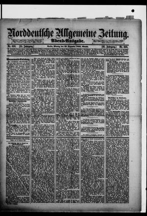 Norddeutsche allgemeine Zeitung vom 23.12.1895