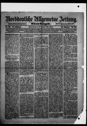 Norddeutsche allgemeine Zeitung vom 30.12.1895