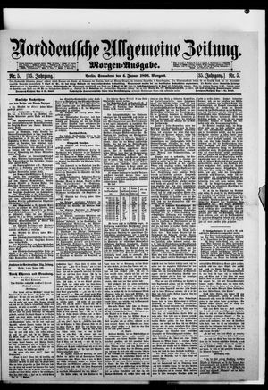 Norddeutsche allgemeine Zeitung vom 04.01.1896