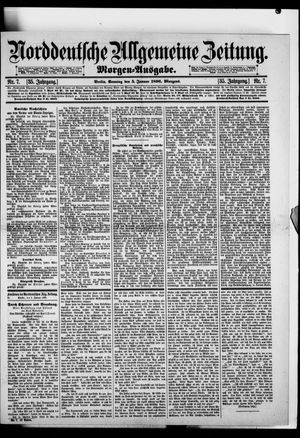 Norddeutsche allgemeine Zeitung vom 05.01.1896