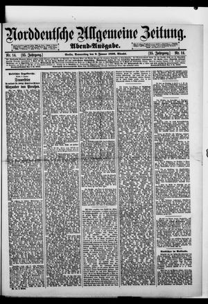 Norddeutsche allgemeine Zeitung vom 09.01.1896