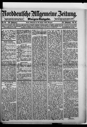 Norddeutsche allgemeine Zeitung on Jan 22, 1896