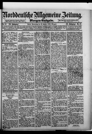 Norddeutsche allgemeine Zeitung vom 23.01.1896